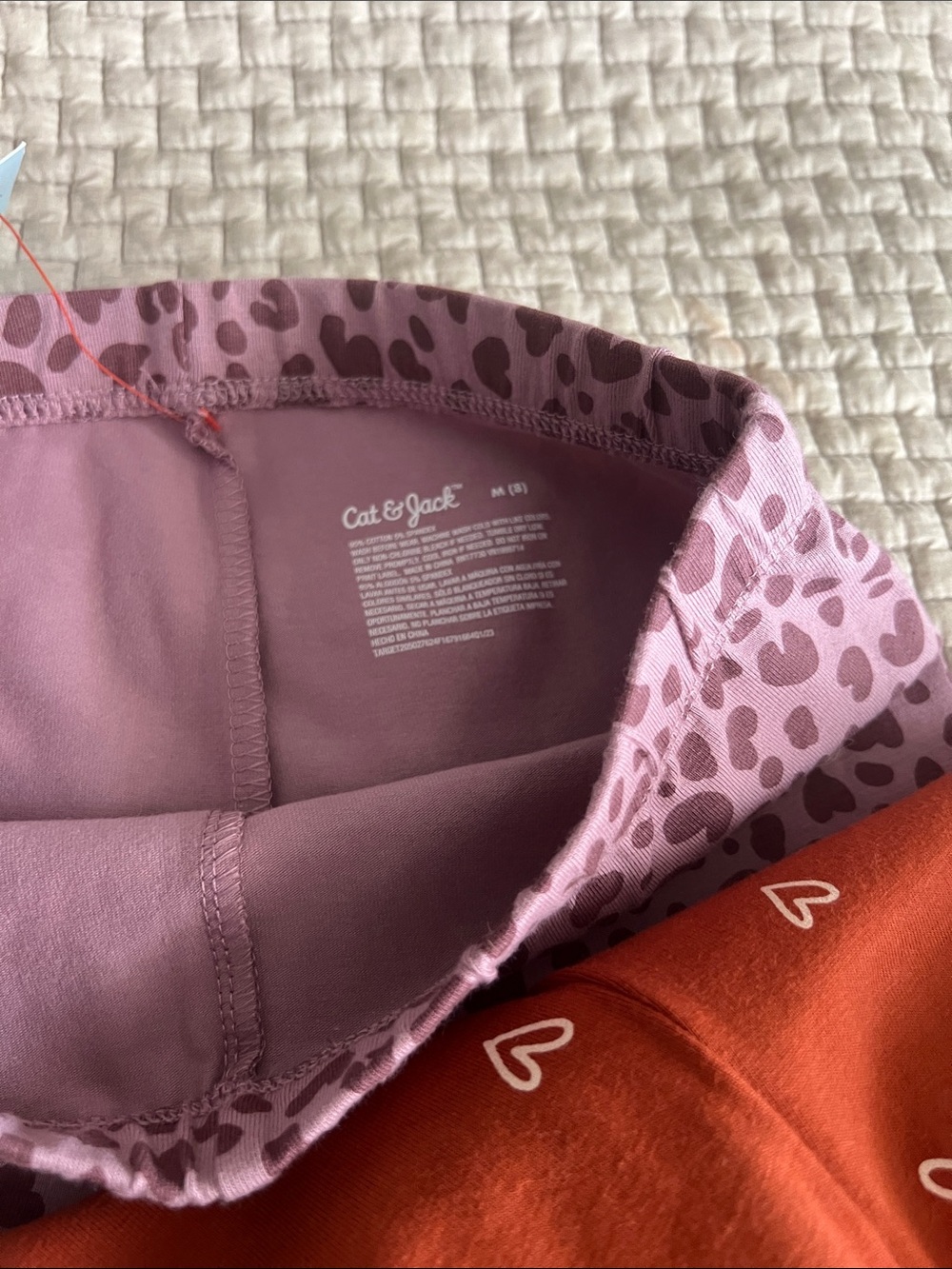 Set of 3 leggings. Cat&Jack size M(8). NWT! - Picture 4 of 4